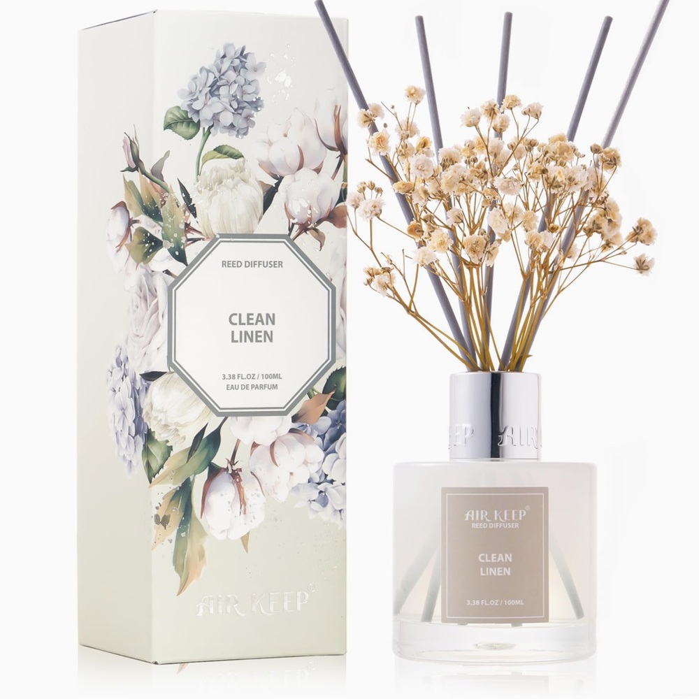 Boho Clean Linen Reed Boho Diffuser White NWT - Picture 5 of 9
